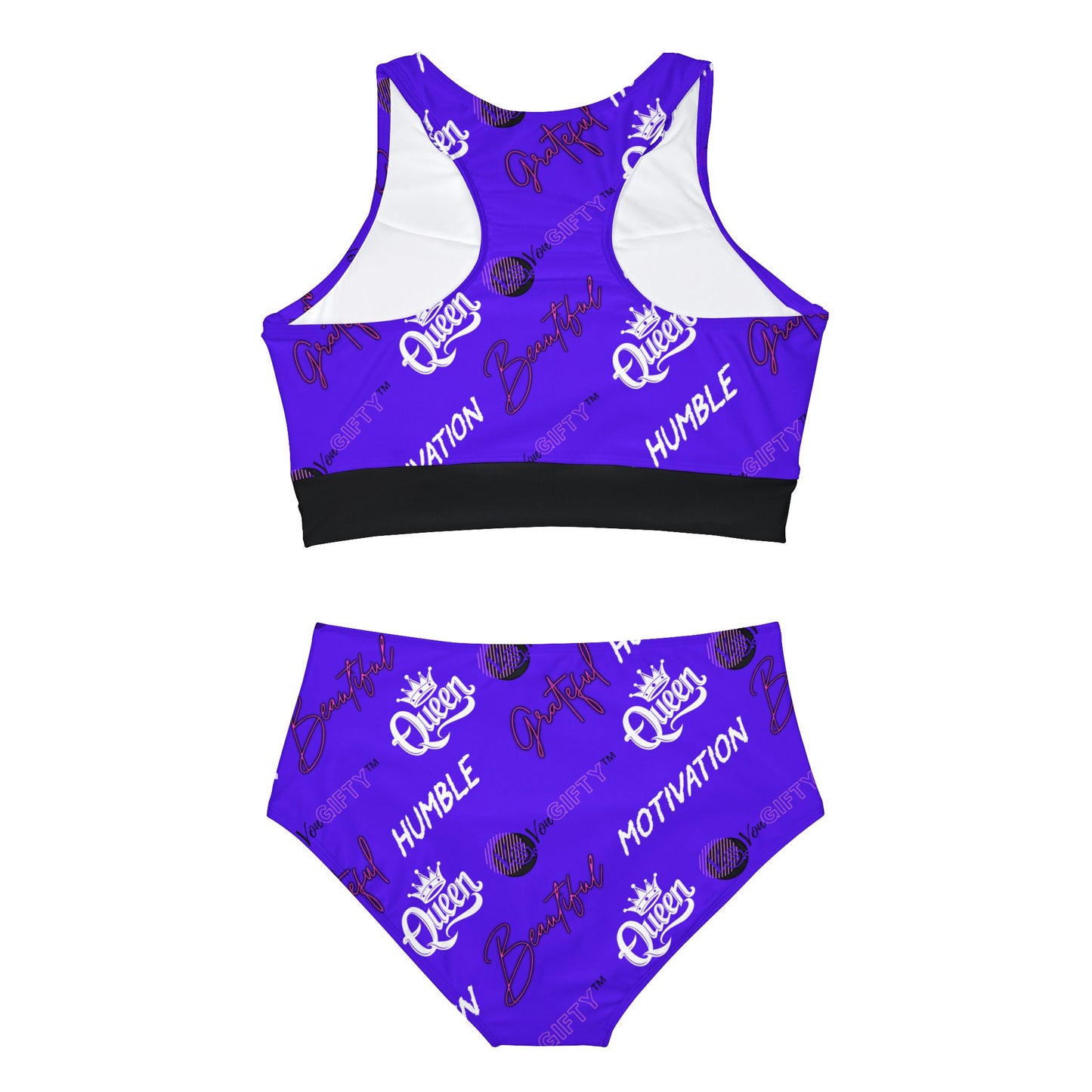 VonGIFTY™ Premium Performance Activewear Set (PURPLE/BLACK)
