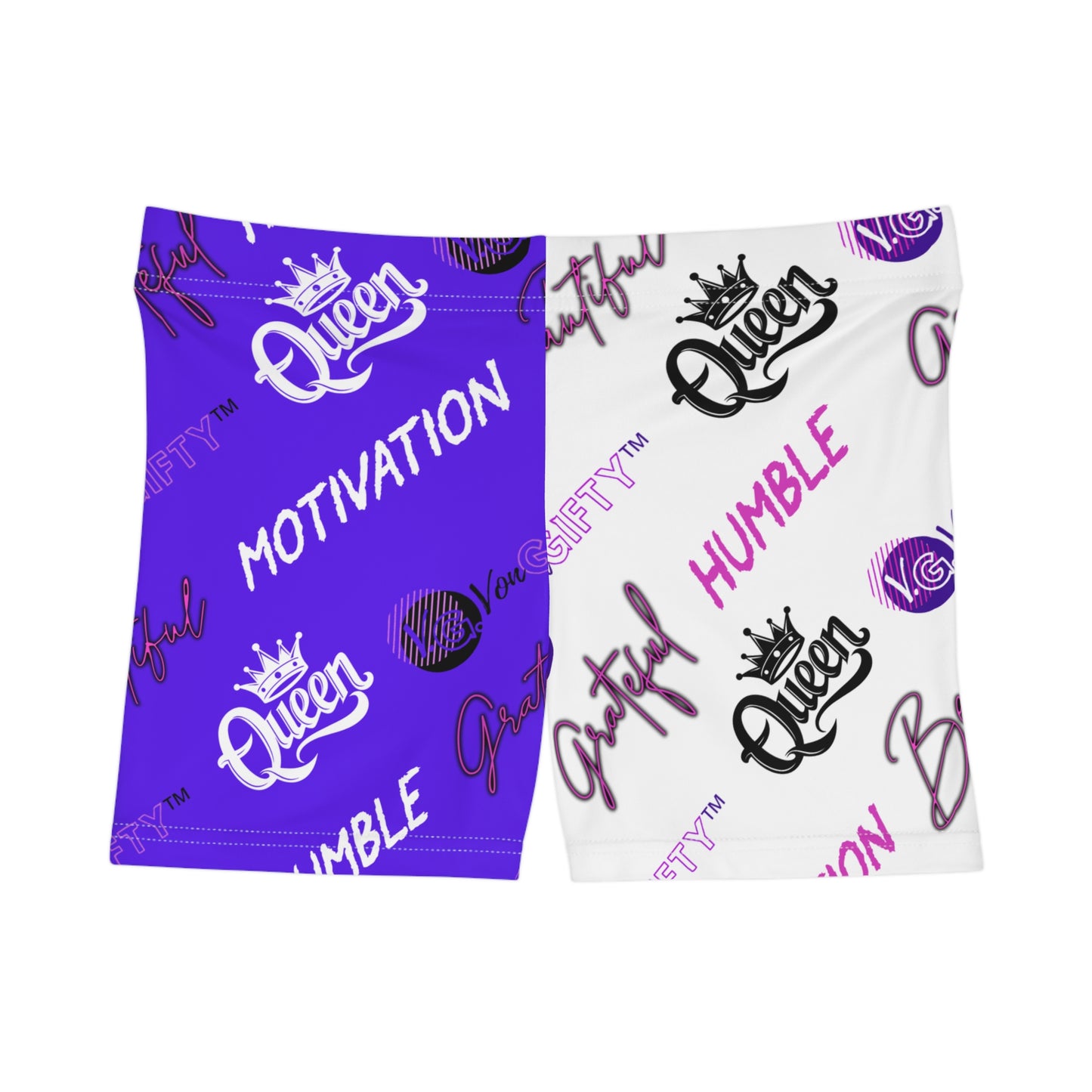 VonGIFTY™- Premium Moisture-Wicking Athletic Women's Shorts (PURPLE/PINK)