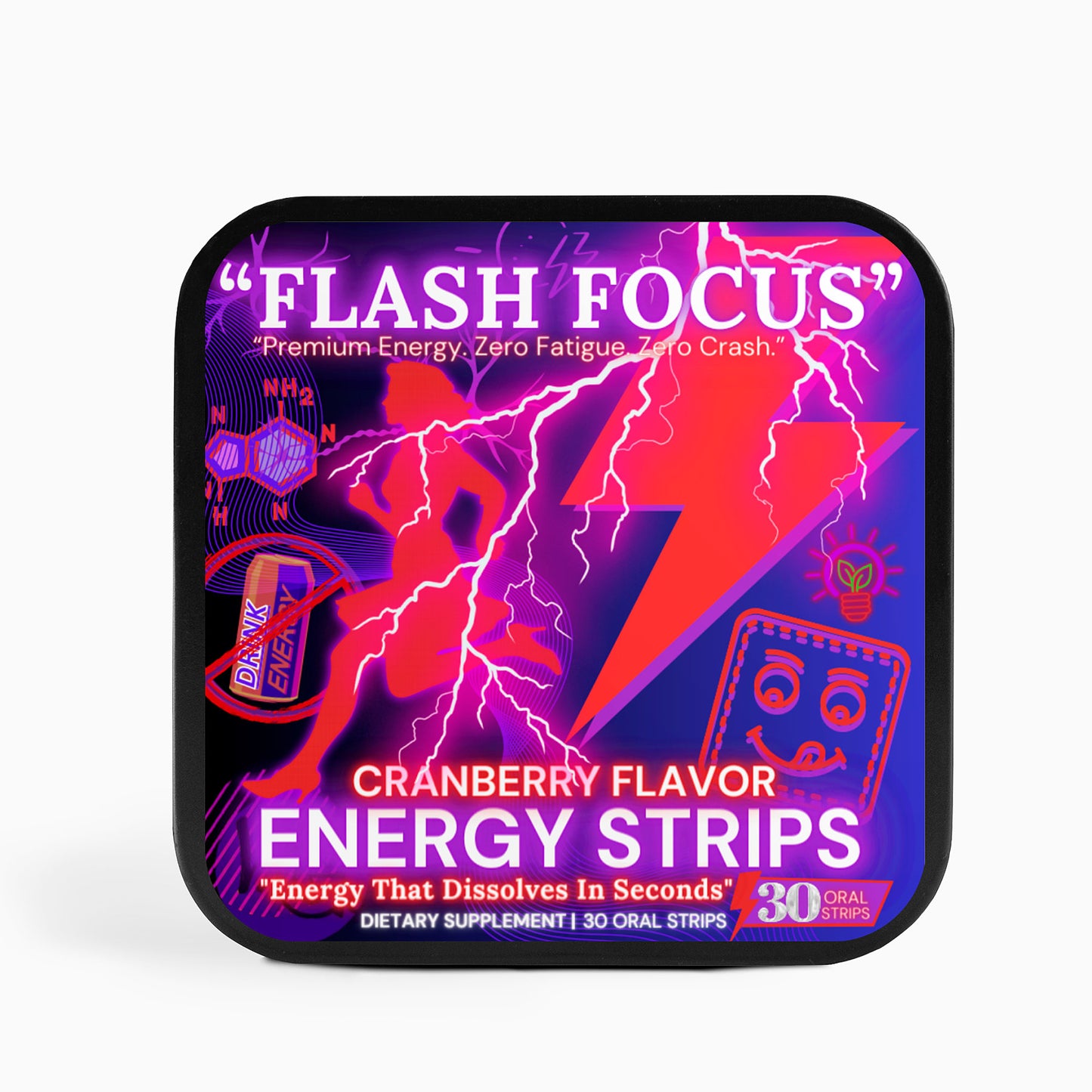 VonGIFTY™ - Premium Natural Energy Solution for Active Women (30 Oral Focus Strips)