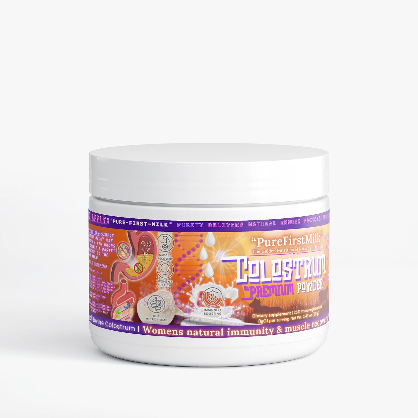 Pure First Milk™ - Premium Colostrum Powder