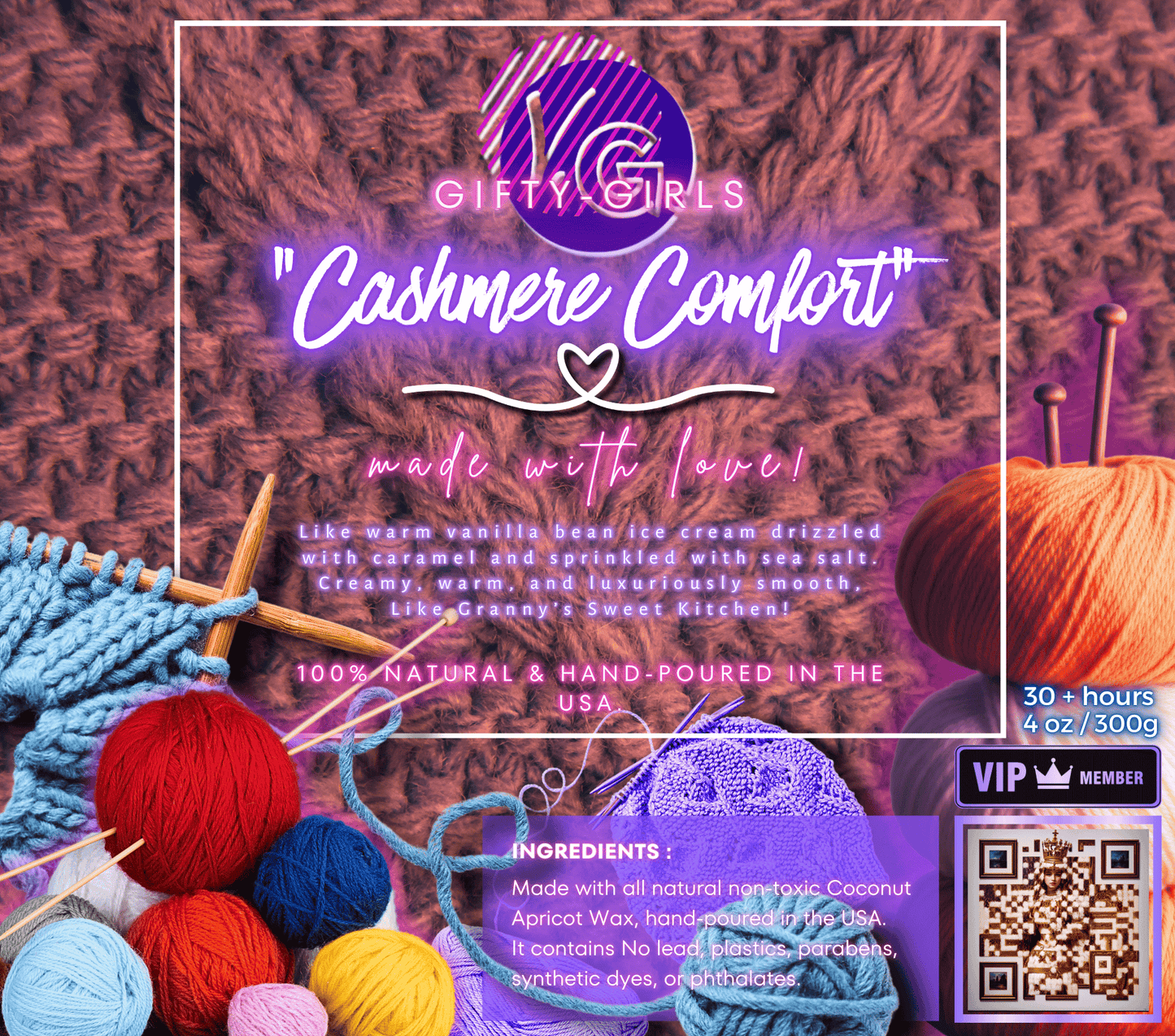 VonGIFTY™- "Cashmere Comfort"🪔