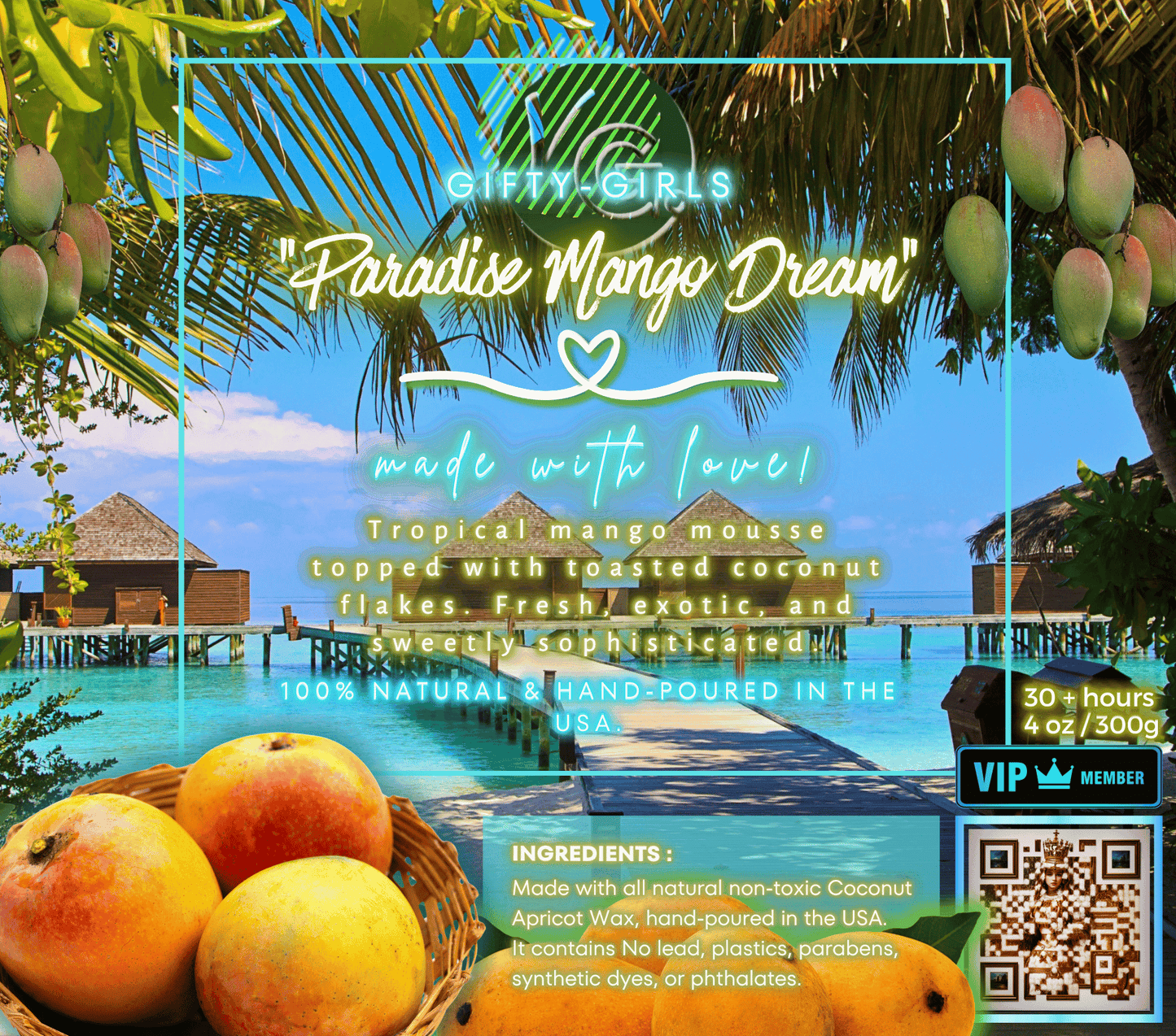VonGIFTY™-"Paradise Mango Dream"