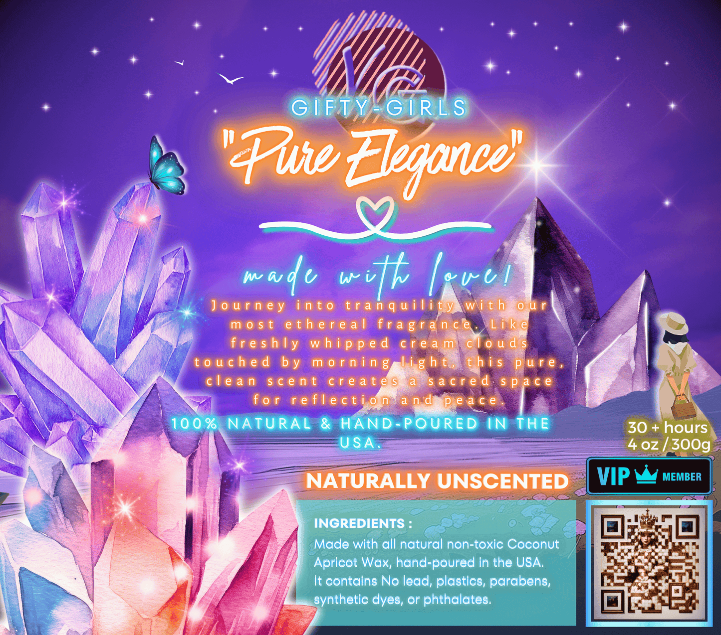 VonGIFTY™ -"Pure Elegance"🪔(Unscented)