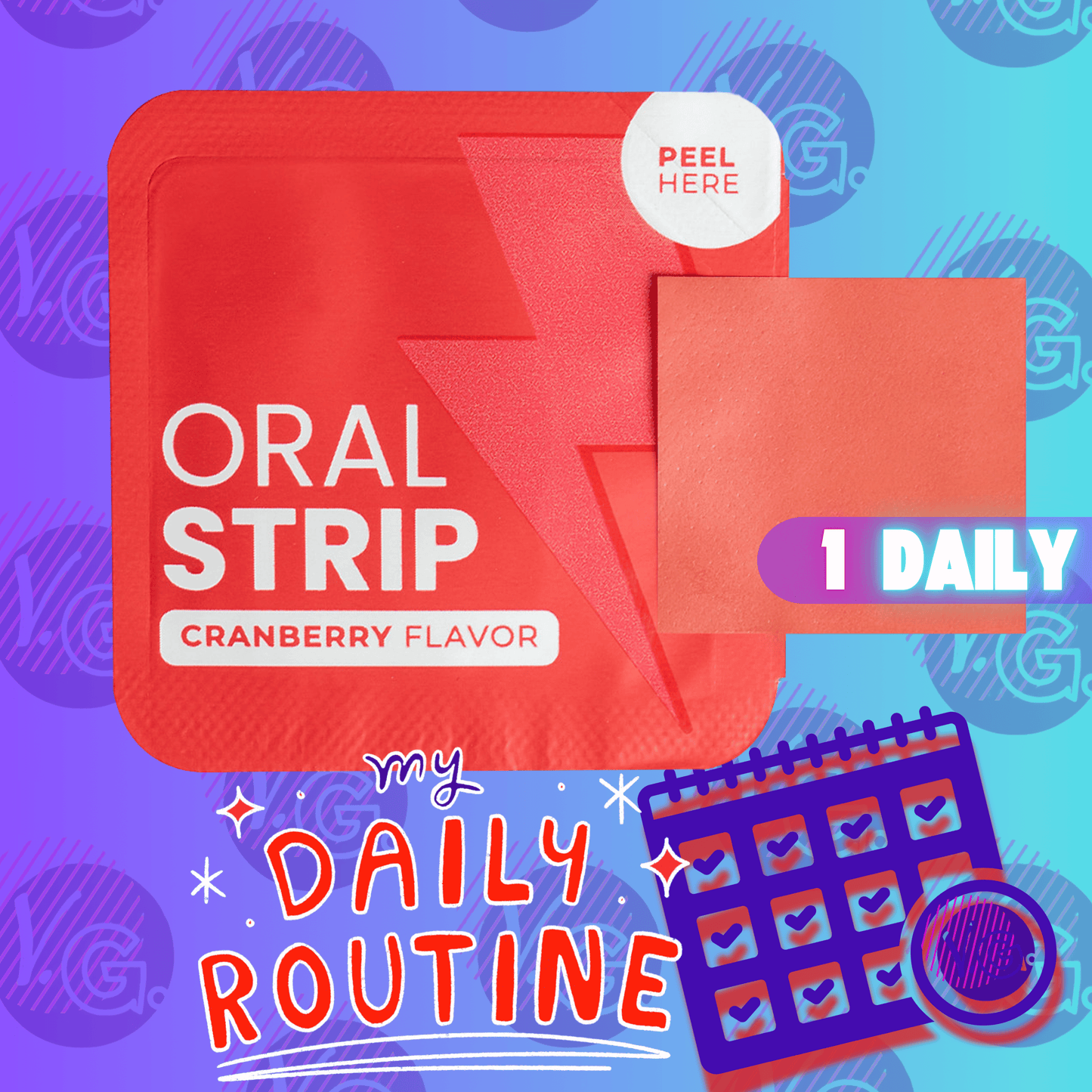 VonGIFTY™ - Premium Natural Energy Solution for Active Women (30 Oral Focus Strips)