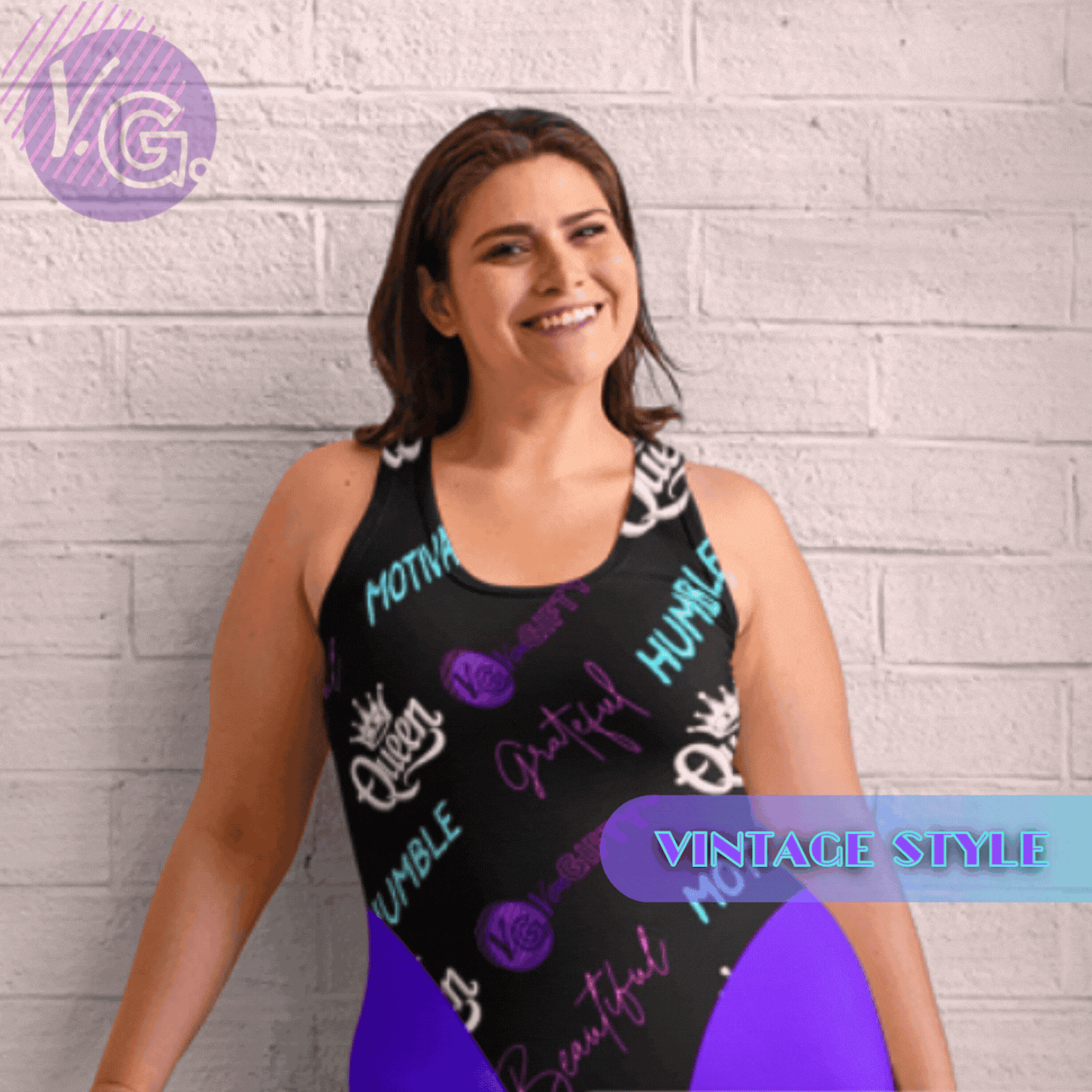 VonGIFTY™ Vintage Dream One-Piece (PURPLE)