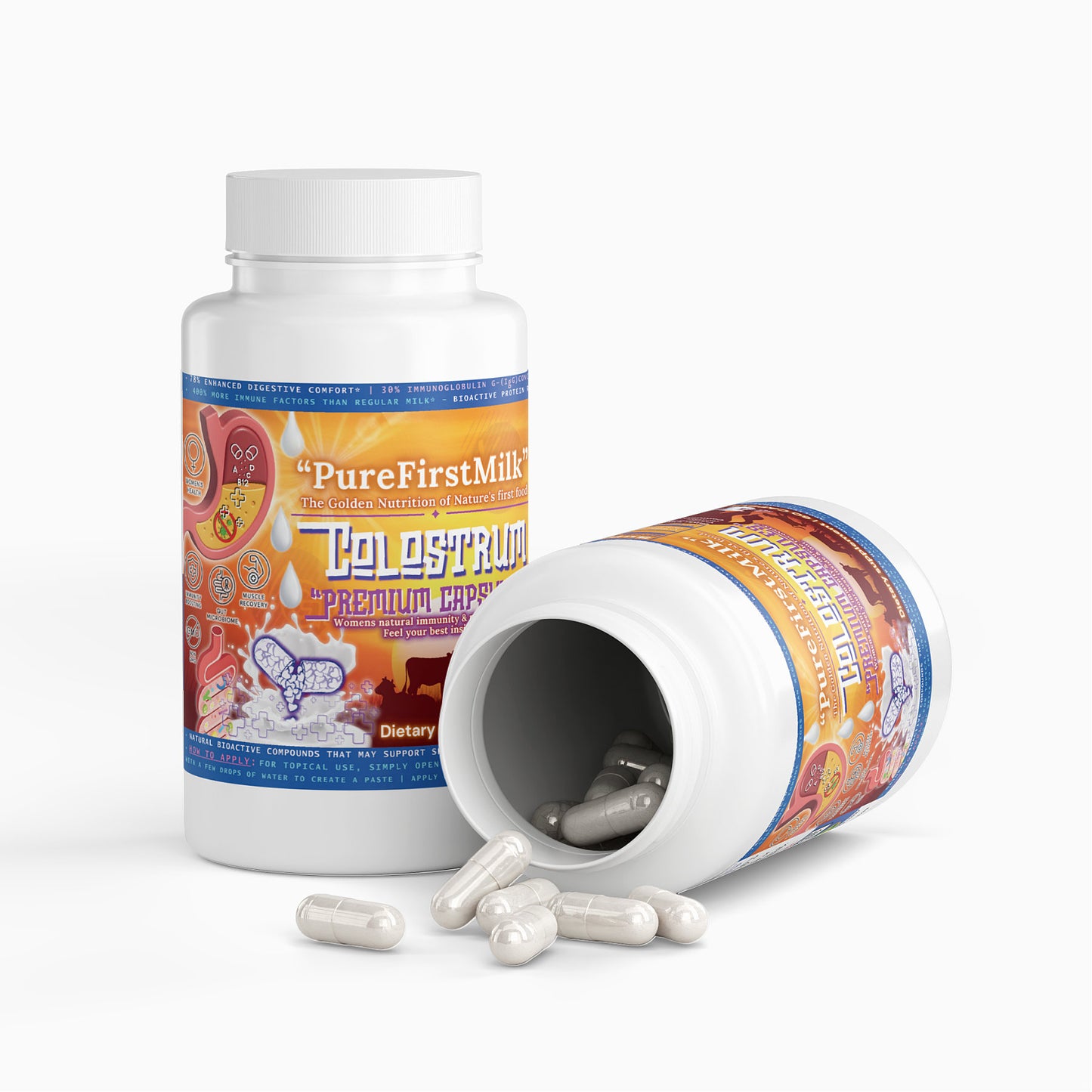 🥛Pure First Milk™ - Colostrum Capsules