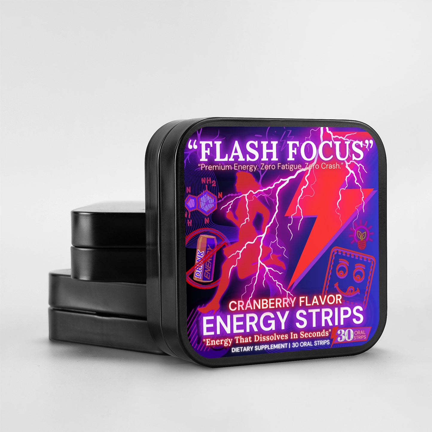 VonGIFTY™ - Premium Natural Energy Solution for Active Women (30 Oral Focus Strips)