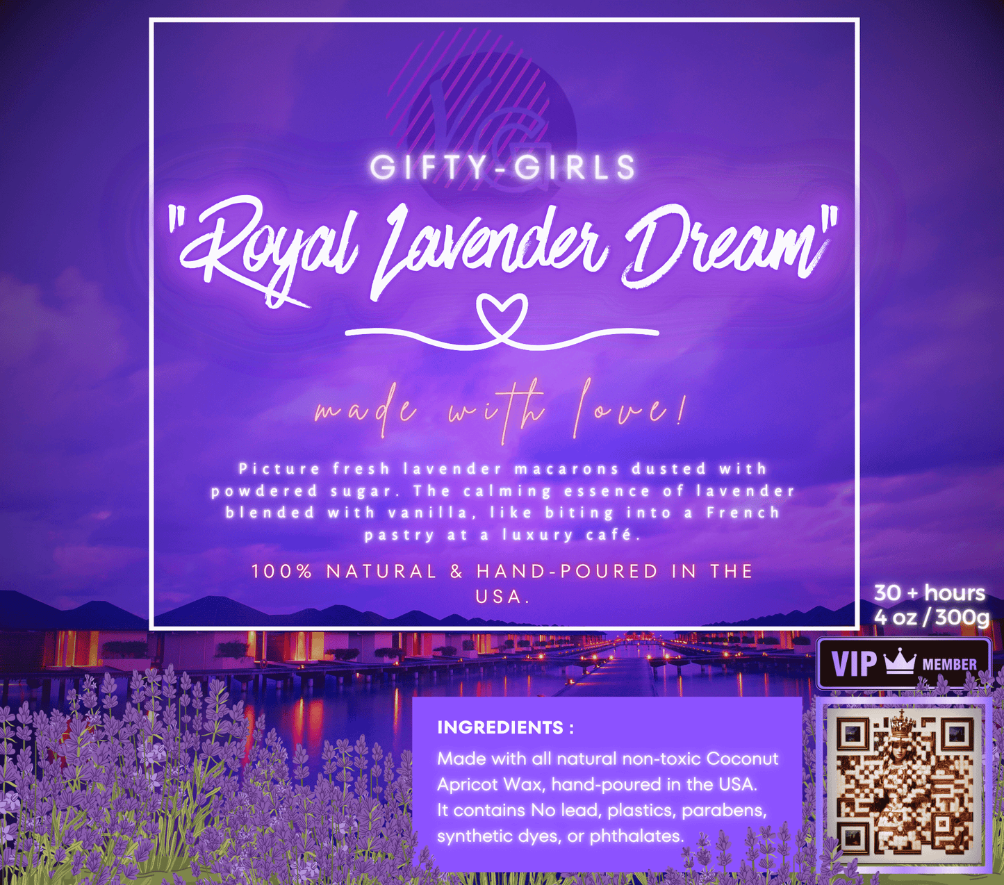 VonGIFTY™ -"Royal Lavender Dream" 🪔