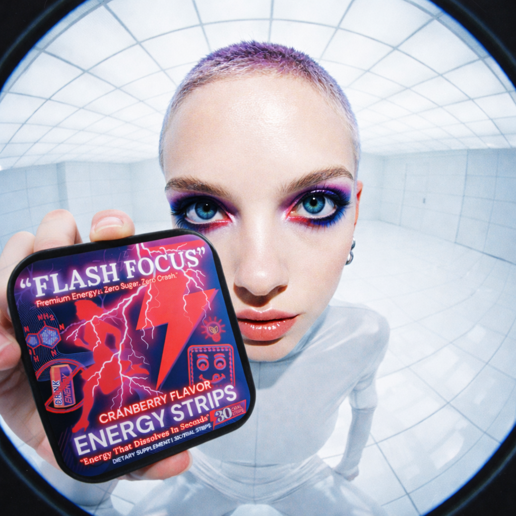⚡Flash Focus™ - Premium Natural Energy Solution for Active Women (30 Oral Focus Strips)