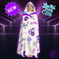 VonGIFTY™ - Hooded Sherpa Fleece Blanket (WHITE/PINK/TEAL)