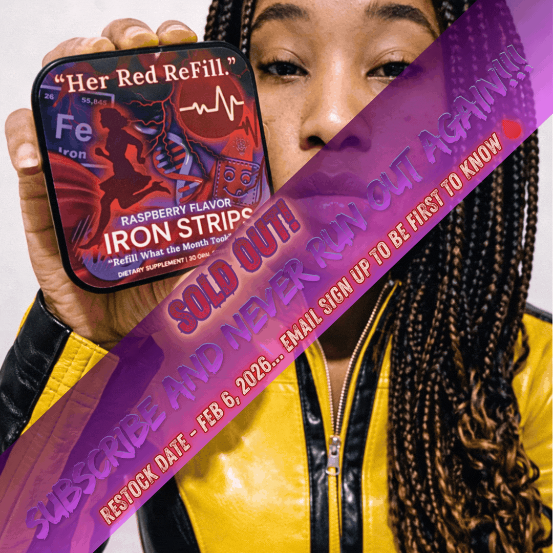 🩸Her Red ReFill™ - Premium Natural Iron Solution for Women (30 Oral Iron Strips)