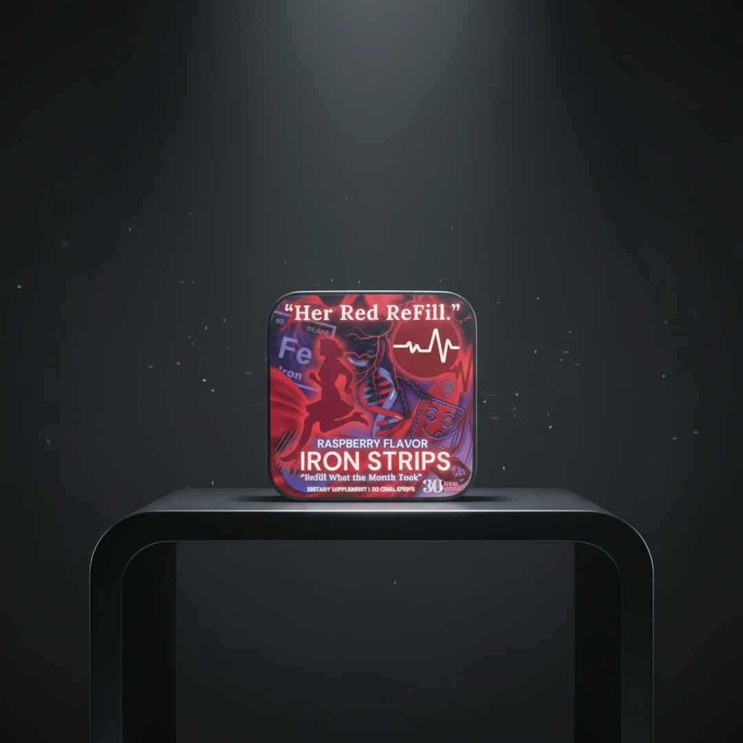 🩸Her Red ReFill™ - Premium Natural Iron Solution for Women (30 Oral Iron Strips)