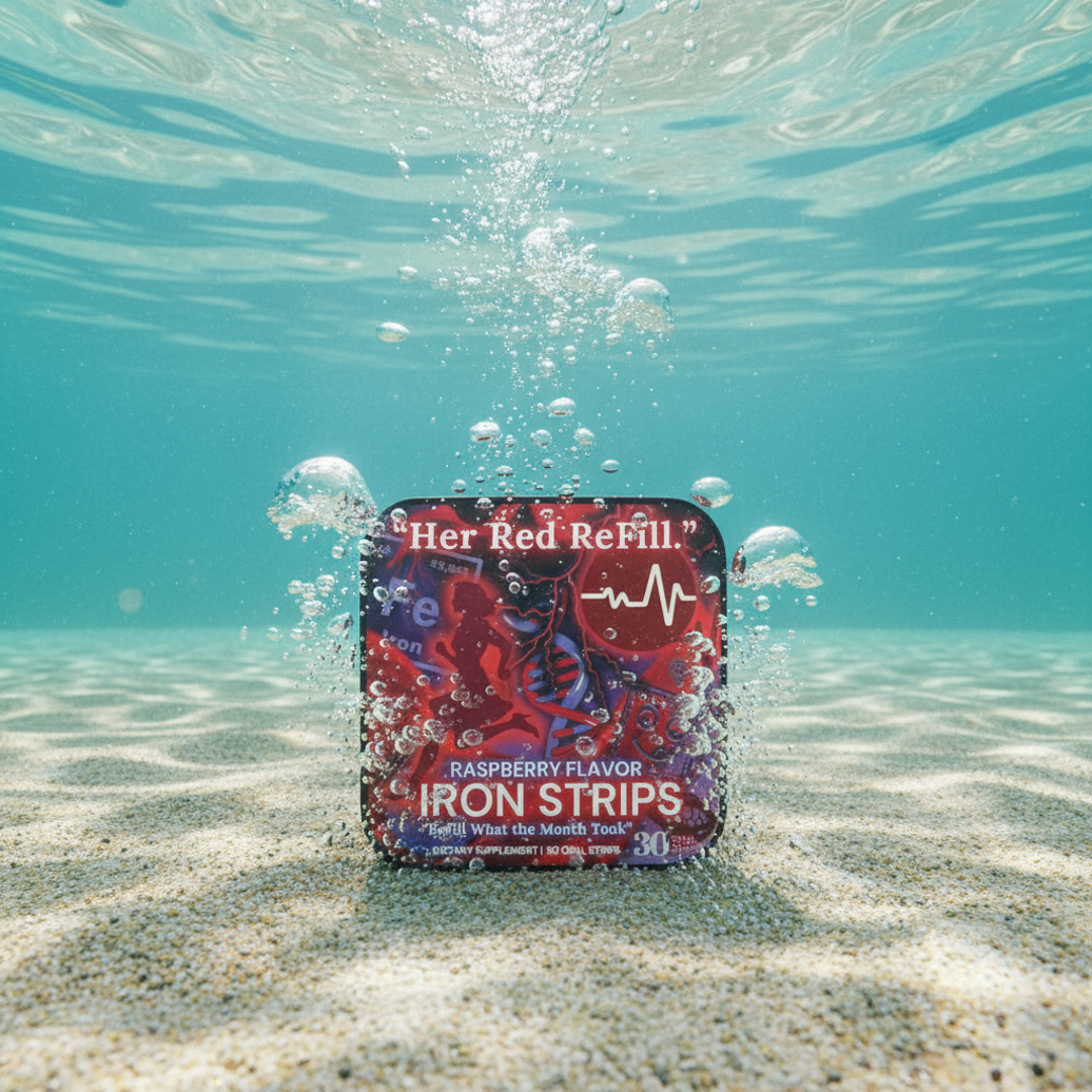 🩸Her Red ReFill™ - Premium Natural Iron Solution for Women (30 Oral Iron Strips)