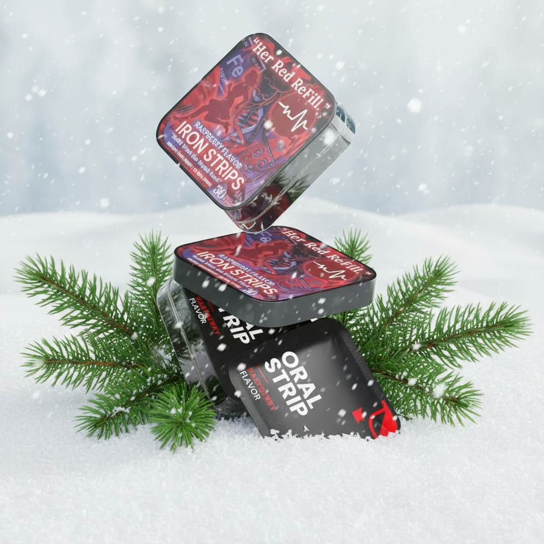 🩸Her Red ReFill™ - Premium Natural Iron Solution for Women (30 Oral Iron Strips)