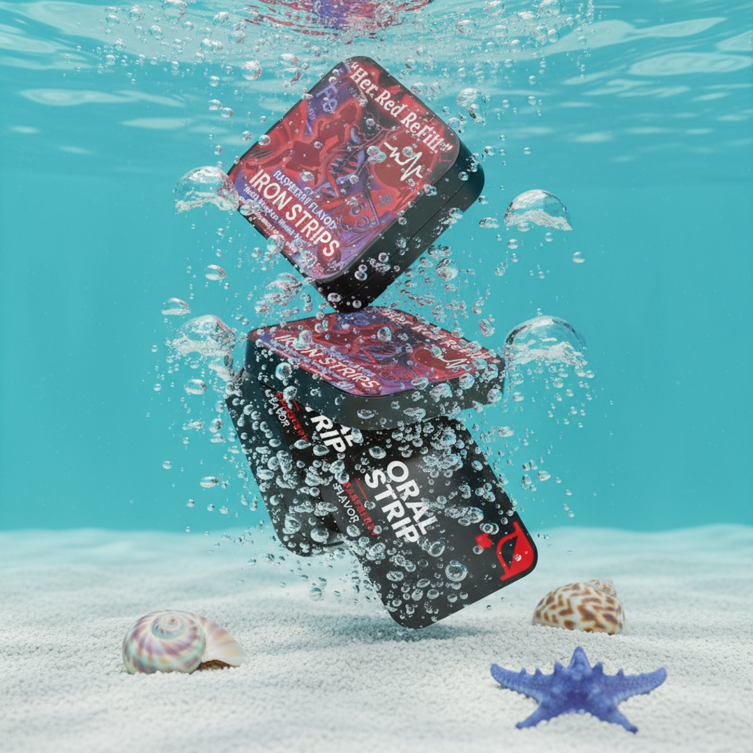 🩸Her Red ReFill™ - Premium Natural Iron Solution for Women (30 Oral Iron Strips)