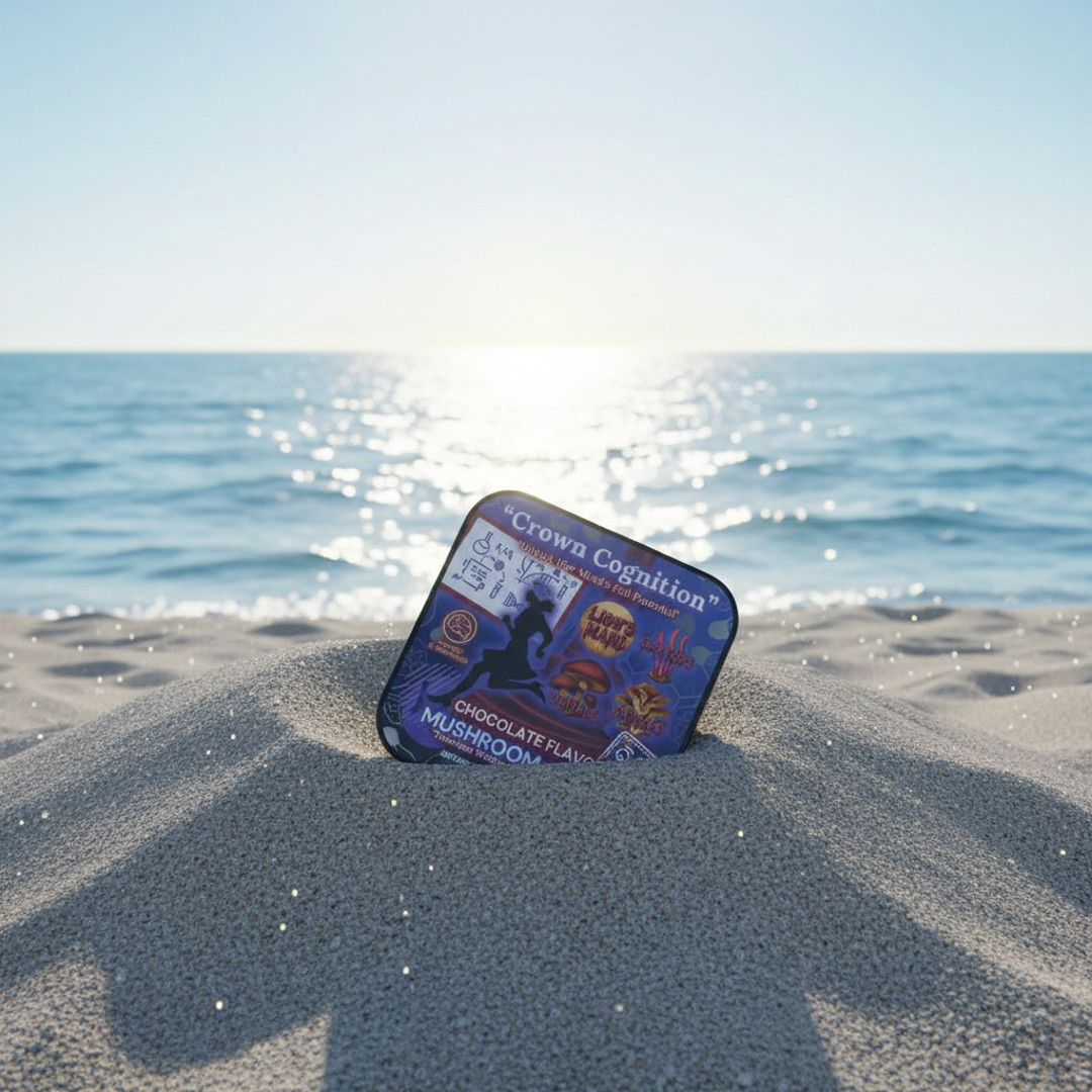 👑Crown Cognition - Premium Mushroom Focus Strips to support Her mental clarity.