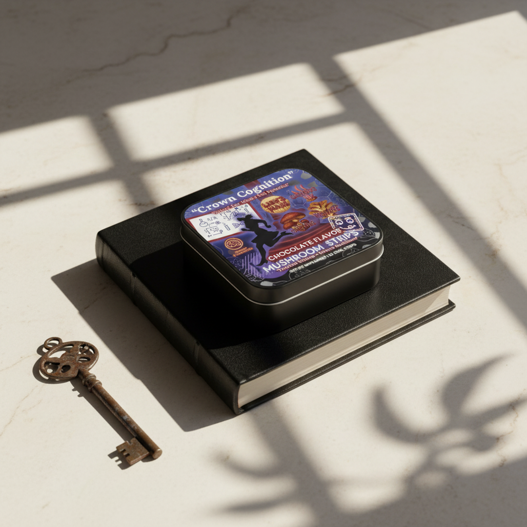 👑Crown Cognition - Premium Mushroom Focus Strips to support Her mental clarity.