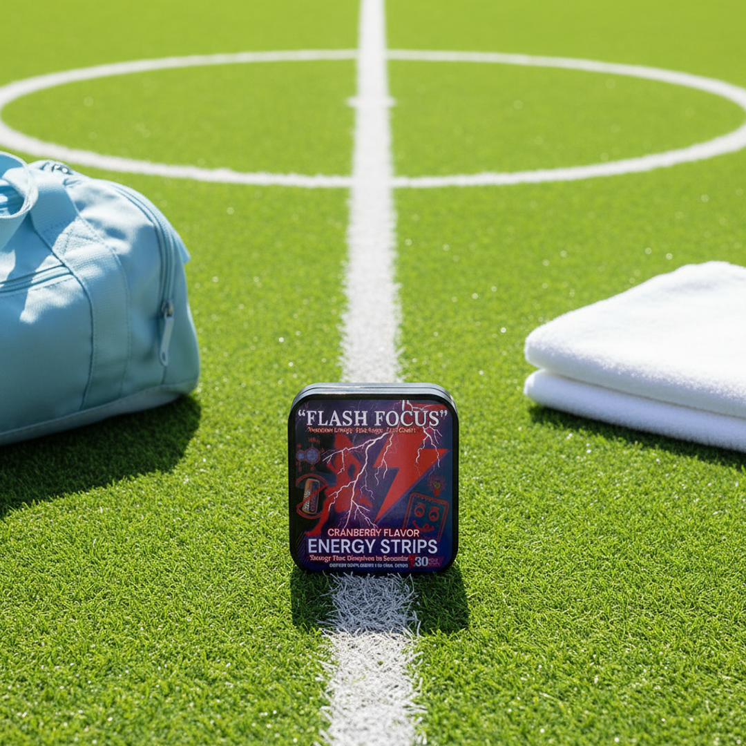 ⚡Flash Focus™ - Premium Natural Energy Solution for Active Women (30 Oral Focus Strips)